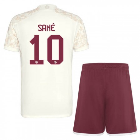 Camisola FC Bayern München Sane 10 Champions League Criança 3º Equipamento 2023-24 Manga Curta